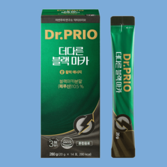 닥터프리오 블랙마카 2100mg 초고함량 페루산 남성 활력 액상, 1Box/2주분