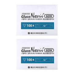 SD바이오센서 글루코나비 GlucoNavi NFC / GDH 혈당시험지 혈당측정검사지 200매 2025년 02월 SW