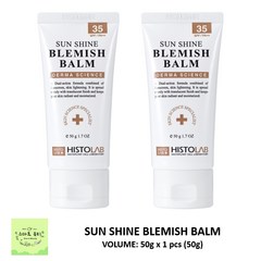 (무료배송) 히스토랩 선샤인 블레미쉬 밤 50g x 2개 (100g) SPF50+/PA+++