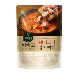 비비고 돼지고기 김치찌개, 460g, 4개