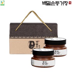 백말순등겨장 선물세트 1 등겨장 400g*2개, 400g, 2개