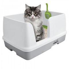 Purina Tidy Cats Non Clumping Litter System Breeze XL 올인원 악취 제어 및 간편한 청소용 멀티 고양