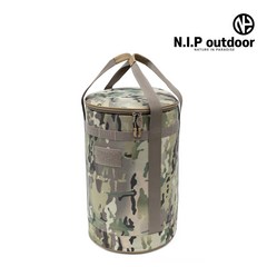 N.I.P 3kg 가스용기 수납가방 가스통 가방 해바라기버너 가방, 멀티카모 카키