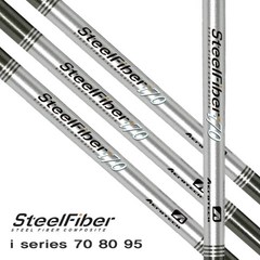 에어로테크 Steelfiber 스틸파이버 i-시리즈 i-70 i-80 i-95 카본 아이언 샤프트, 팁-355 테이퍼 타입, 스틸파이버 i-70, 4번 S