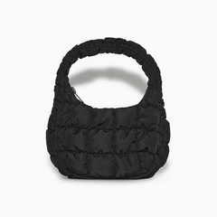 COS PADDED MICRO BAG BLACK 코스 패딩 마이크로 백 블랙