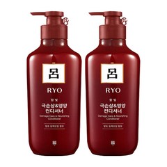 려 함빛 극손상케어 린스, 550ml, 2개