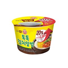 오뚜기 컵밥 톡톡김치알밥, 222g, 6개