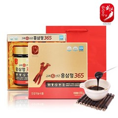 6년근 고려 홍삼정 365 + 쇼핑백, 240g, 2병