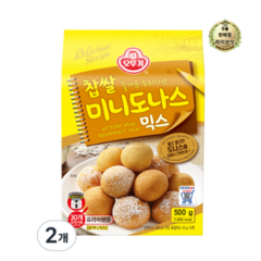 오뚜기 찹쌀 미니도나스 믹스, 14개, 500g