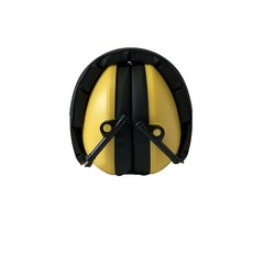 베이비 반즈 키즈 어린이용 이어머프 청력보호 소음방지 방음 비행기 기압용 귀마개 헤드셋 - 옐로우