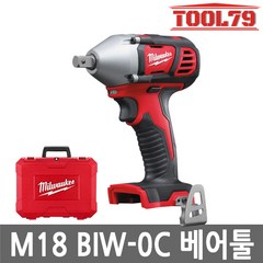 밀워키 충전임팩트렌치 베어툴 M18 BIW-0C, 1개