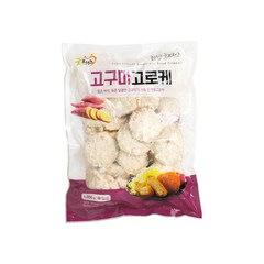 굿프랜즈 고구마고로케 1050g, 2개