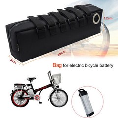 40*12*8cm 전기 자전거 배터리 가방 전자 자전거 자전거 리튬 리튬 이온 케이스 보관 방수, 40x8x12cm, 1개