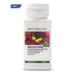미국 정품 내수용 암웨이 뉴트리라이트 우먼즈 데일리 90정 3개월분 대용량 여성 멀티 비타민, 1개