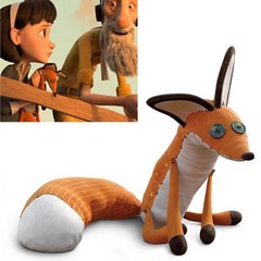 어린 왕자 여우 인형 Le PeTiT Prince 박제 동물 교육 장난감 생일 크리스마스 40cm, FOX