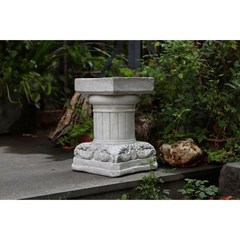 인테리어소품 여인 조각상 데코 꾸미기 정원 조경 장식품, 로마기둥