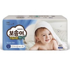 보솜이 리얼코튼 안심흡수 밴드형 기저귀 남여공용 소형 2단계 (4~7kg), 230매