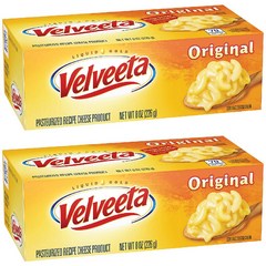 2개세트 크래프트 벨베타 오리지날 치즈 KRAFT VELVEETA CHEESE 226g, 454g, 1개