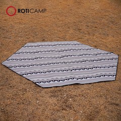 로티캠프 로티캠프 육각 원터치텐트 4-5인 전용 카펫시트, 단일옵션, 육각4-5인카펫시트 FREE