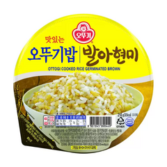 맛있는 오뚜기밥 발아현미, 210g, 18개