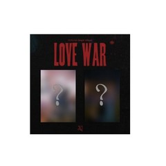 최예나 - Love War 싱글1집 앨범 포토북 스티커 포토카드 포스터 랜덤발송, 1CD