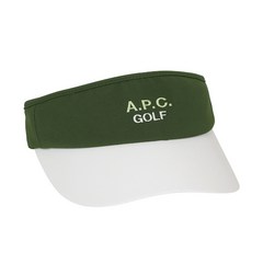 [국내매장판]아페쎄 골프 A.P.C 썬바이저 클로에 썬 바이저 그린 CCS23CF-40
