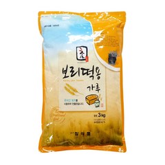 참 보리떡용가루 3kg 보리 분말 보리떡믹스, 1개