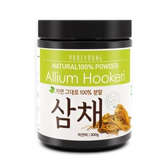 퓨어영 삼채 분말 가루 300g, 1통