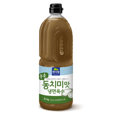 면사랑 동치미맛 냉면육수, 2.1kg, 5개