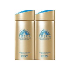 아넷사 퍼펙트 UV 선스크린 스킨케어 밀크, 90ml, 2개