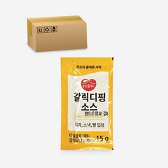 동원 갈릭디핑소스 일회용 15gx500, 500개, 15g