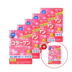 이토 사프릴 콜라겐 히알루론산 비타민C 비타민E 돈피 일본 이너뷰티 5+1박스, 6개, 60g