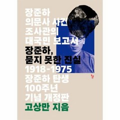 장준하 묻지 못한 진실, 상품명