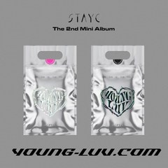 스테이씨 미니앨범 2집 YOUNG LUV COM STAYC 버전선택, YOUNG ver(핑크), 지관통 포스터