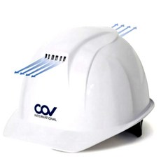 코브인터내셔날 투구자동형 통풍 안전모 COVH-A001, 3개