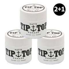 TIP TOP 팁탑 매트 포마드 헤어왁스, 4.25oz(120g) x 3개, 1개