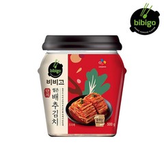 cj제일제당(주) 비비고 썰은배추김치(용기), 500g, 1개