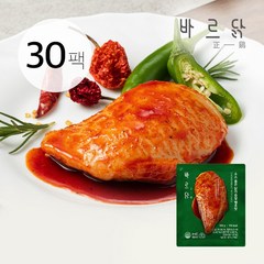 [바르닭] 소스품은 닭가슴살 땡초, 30개, 100g