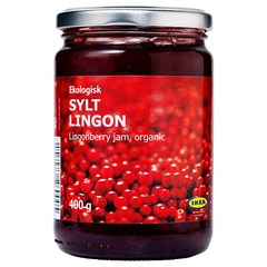 IKEA SYLT LINGON Lingonberry Jam 이케아 링곤베리잼 400g 4개