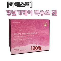 [신제품 정품] 여에스더 갱년기 케어 백수오 진 120캡슐 여성 갱년기 폐경기 영양제 하수오 백수오 백하수오 백수오궁 갱년기 호르몬 에스트로겐 백수호 백수오 복합추출물 비타민B, 1개, 120정