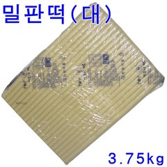 한양식품 밀떡볶이 모음 3.75kg~4kg 떡볶이떡 밀떡볶이떡 쌀떡볶이, 밀판떡볶이떡 3.75kg, 1개