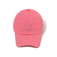 무센트 시그니처 BALL CAP Coral 핑크 볼캡
