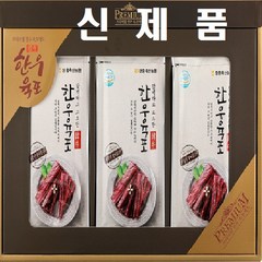 장흥축협 HACCP인증 국내산 한우육포 선물세트 2호 40gx9봉
