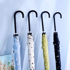 포유렐라 UV 도트 자동 장우산 여름 암막 자외선차단 우산