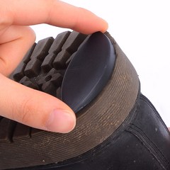 구두뒷굽패드 닳은 구두 뒤축 DIY 수선용 보수 키트 신발굽패드, 1개