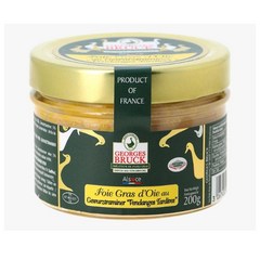 조르주 브루크 푸아그라 게뷔르츠트라미너 200g Georges Bruck Goose foie gras with Gewurztraminer