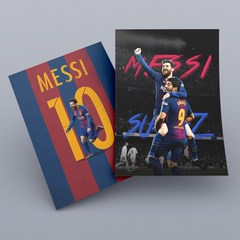 리오넬 메시 인테리어 사진 포스터, 18_리오넬 메시 (Lionel Messi), A4 포스터 단품 (21x30cm)
