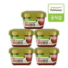 [풀무원] 매콤 쌈장 (450g) 5개, 매콤 쌈장 5개, 450g