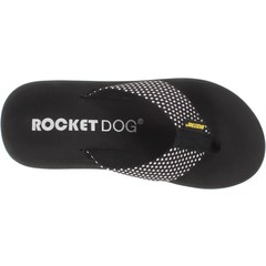 Rocket Dog 여성용 Spotlightcr 플립플롭 플레이 메시 블랙 .. 정품보장