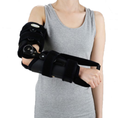 이즈메디 롱암 브레이스 LONG ARM BRACE 각도조절 팔꿈치 팔 보조기, 1개